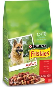 Friskies Active Etli Yetişkin Köpek Maması 2.4 KG Friskies Active Etli Yetişkin Köpek Maması 2.4 KG
