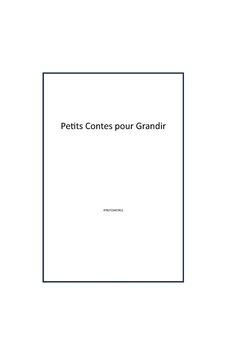 Petits Contes Pour Grandir Publisher