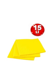 Temizlik Bezi Sarı 15li Temizlik Bezi Sarı 15li