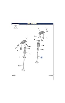 Egzos Subap 3008-5008-308-508-boxer Iii-expert Iv-traveller-c4-c5-jumper Iii Dw10 Peugeot 9676718280 9832111580 Egzos Subap 3008-5008-308-508-boxer Iii-expert Iv-traveller-c4-c5-jumper Iii Dw10 Peugeot 9676718280 9832111580