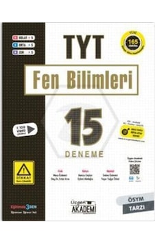 TYT Fen Bilimleri 15'li Deneme -  Üçgen Akademi