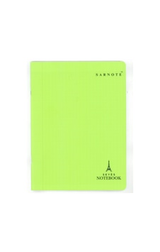 Fransız Seyes Defter 24x32cm 48 Yp. Plastik Kapak Yeşil