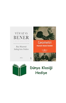 Bay Muannit Sahtegi Nin Notları Ciltli + Geometri + Dünya Klasiği Hediye