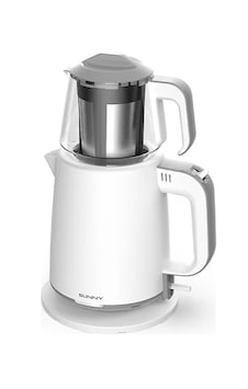 Sunny Pasha Beyaz Gri 2200 W Çay Makinesi Teşhir