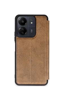 Newface - 972 - Xiaomi Redmi 13c Kılıf Flip Cover - Csmo-tex - - Taba Newface - 972 - Xiaomi Redmi 13c Kılıf Flip Cover - Csmo-tex - - Taba