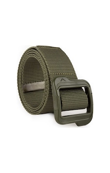 Outdoor Tactical Kot Kemer Dayanıklı Polyester Sık Dokuma Plastik Tokalı Tktk-kmr01 Yeşil
