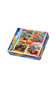Hot Wheels 24 35 54 70 Parça Puzzle