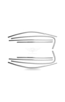 Bmw Uyumlu F-30 Krom 2011-2019 8 Parça Cam Çerçevesi