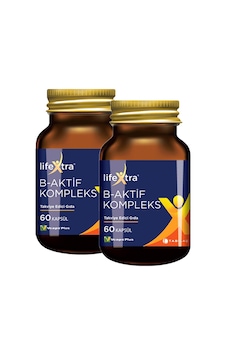 Lifeextra B Kompleks 60 Kapsül 2 Adet Lifeextra B Kompleks 60 Kapsül 2 Adet
