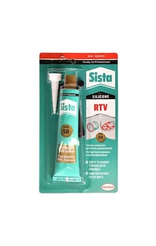 Sista Sıvı Teflon Sıvı Conta 300 Derece Dayanır Kırmızı 50 Gr