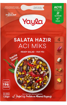 Yayla Salata Hazır Acı Miks 120 G Yayla Salata Hazır Acı Miks 120 G