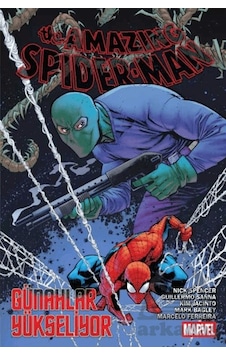 Amazing Spider-man Vol.5 Cilt: 9 - Günahlar Yükseliyor Ciltli Marmara Çizgi Amazing Spider-man Vol.5 Cilt: 9 - Günahlar Yükseliyor Ciltli Marmara Çizgi