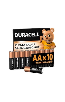 Basıc Aa Alkalin Kalem Pil 10'lu Paket 1,5v Basıc Aa Alkalin Kalem Pil 10'lu Paket 1,5v