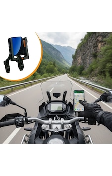 Evrensel Motosiklet Telefon Tutucu - Kaymaz, Kilitlenebilir Güvenli Tutuşlu, 360 Ayarlanabilir Gidon Bağlantılı Akıllı Telefon Aparatı 5131 Evrensel Motosiklet Telefon Tutucu - Kaymaz, Kilitlenebilir Güvenli Tutuşlu, 360 Ayarlanabilir Gidon Bağlantılı Akıllı Telefon Aparatı 5131