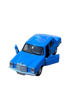 Eski Benz Metal Araba 12cm Sesli Işıklı Mavi Çok Renkli Eski Benz Metal Araba 12cm Sesli Işıklı Mavi Çok Renkli