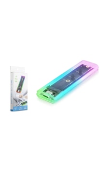 Hadron Hdx1770 Ssd Kutu Type-c3.1 Nvme + Ngff M2 10gbps Rgb Transparent Hadron Hdx1770 Ssd Kutu Type-c3.1 Nvme + Ngff M2 10gbps Rgb Transparent