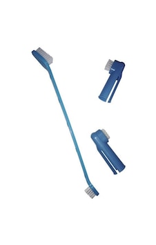 Nunbell Kedi Köpek Diş Fırçası+ Parmak Diş Fırçası Set Nunbell Kedi Köpek Diş Fırçası+ Parmak Diş Fırçası Set