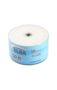 Elba Cd-r 700mb-80mın Printable 50 Li Shrink Elba Cd-r 700mb-80mın Printable 50 Li Shrink