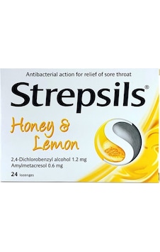 Strepsils Limon & Bal Aromalı Pastil Strepsils Limon & Bal Aromalı Pastil