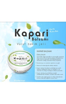 Fitoderman Kapari Balsamı Vücut Bakım Jeli 100 ML