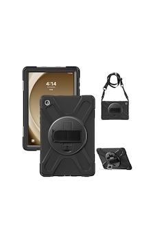 Samsung Galaxy Uyumlu Tab A9 Plus Tablet Kılıf 360 Standlı Zırhlı Kapak Samsung Galaxy Uyumlu Tab A9 Plus Tablet Kılıf 360 Standlı Zırhlı Kapak
