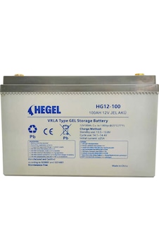Hegel 100ah 12v Jel Akü Hegel 100ah 12v Jel Akü