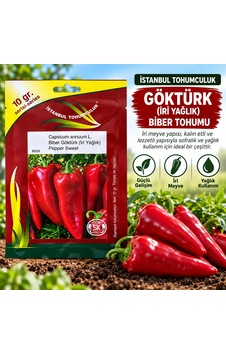 Biber Göktürk İri Yağlık 10 Gram Biber Göktürk İri Yağlık 10 Gram