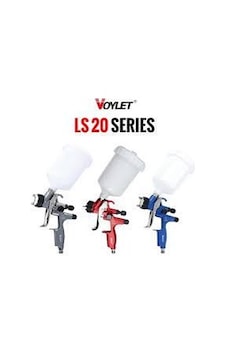 Voylet LS20 Üstden Depo 1.3 MM Boya Tabancası Kırmızı Voylet LS20 Üstden Depo 1.3 MM Boya Tabancası Kırmızı