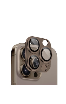 Apple Uyumlu iPhone 16 Pro/16 Pro Max Lens Koruyucu Halka Set-al3130 Kahve Apple Uyumlu iPhone 16 Pro/16 Pro Max Lens Koruyucu Halka Set-al3130 Kahve
