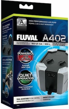 Fluval - 642 - Air 402 Hava Motoru - Glblseme - Çift Çıkışlı Fluval - 642 - Air 402 Hava Motoru - Glblseme - Çift Çıkışlı
