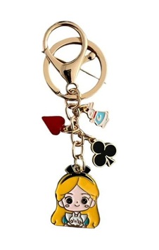 Alice İn Wonderland Charm Anahtarlık