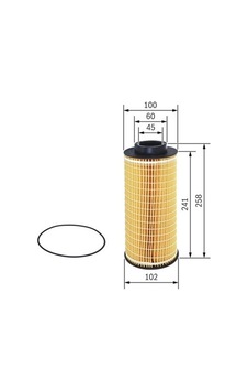 Bosch Yağ Filtresi F026407120
