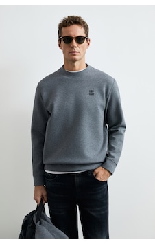 Lufian Grand Erkek Sweatshirt Gri Gri 112030192100150