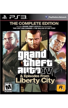 Grand Thef Auto IV Episodes From Liberty City The Complete Edition PS3 Oyun Grand Thef Auto IV Episodes From Liberty City The Complete Edition PS3 Oyun