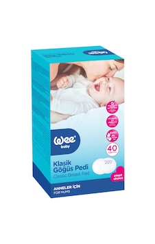 Wee Baby 132 Klasik Göğüs Pedi 40'lı Wee Baby 132 Klasik Göğüs Pedi 40'lı