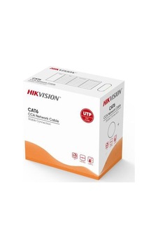 Hıkvısıon Ds-1ln6uu/cca U/utp 305 Metre Cat6 Pvc 0.57mm Pvc 23 Awg Gri Renk Kablo Hıkvısıon Ds-1ln6uu/cca U/utp 305 Metre Cat6 Pvc 0.57mm Pvc 23 Awg Gri Renk Kablo
