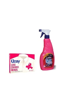 Uzay Leke Çıkarıcı Sprey 500 ML + Leke Çıkartıcı Mendil 12'li Uzay Leke Çıkarıcı Sprey 500 ML + Leke Çıkartıcı Mendil 12'li