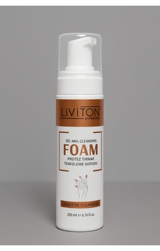 Liviton Professional Lıvıton Foam 200 Ml Protez Tırnak Temizleme Köpüğü
