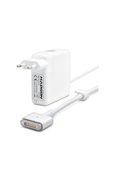 20v 4.25a 85w Laptop Adaptörü - T Tip - Apple MacBook Uyumlu - Beyaz Hd795