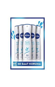 Nivea Fresh Natural Kadın Sprey Deodorant 5 x 150 ML Nivea Fresh Natural Kadın Sprey Deodorant 5 x 150 ML