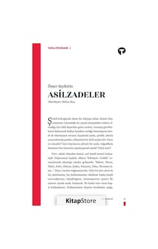 Asilzadeler - Ömer Seyfettin N11.1153 Asilzadeler - Ömer Seyfettin N11.1153