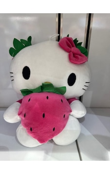 Hello Kitty Pembe Peluş 30 Cm Fuşya Hello Kitty Pembe Peluş 30 Cm Fuşya