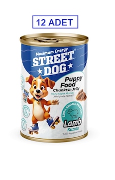 Street Dog Chunks İn Jelly Kuzu Etli Puppy Köpek Konserve 400gr 12li Street Dog Chunks İn Jelly Kuzu Etli Puppy Köpek Konserve 400gr 12li