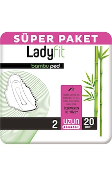 Ladyfit Bambu Hijyenik Ped Uzun 20'li Ladyfit Bambu Hijyenik Ped Uzun 20'li