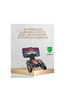 Bluetooth Kablosuz Oyun Kolu Android İphone Pc Uyumlu - Karbul2964-5526 Renkli