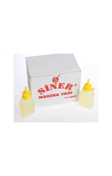 Siner Makina Yağı Küçük 35ml 12 Adet Siner Makina Yağı Küçük 35ml 12 Adet