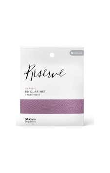D'addario Odct0335 Organic Reserve Classic Bb Klarnet Kamışı No: 3.5 Profesyonel - 3'lü Paket İleri Seviye Çalıcılar İçin Kararlı Ve Sıcak Ton