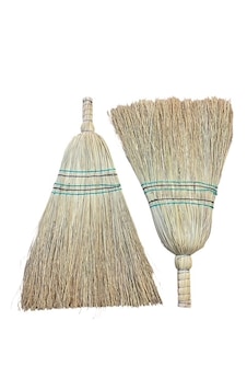 Mobilreyon Doğal Ot Çalı Süpürgesi, Sarı El Süpürgesi Ev Tipi Süpürge 2 Adet Boy 65cm-etek 40cm Mobilreyon Doğal Ot Çalı Süpürgesi, Sarı El Süpürgesi Ev Tipi Süpürge 2 Adet Boy 65cm-etek 40cm