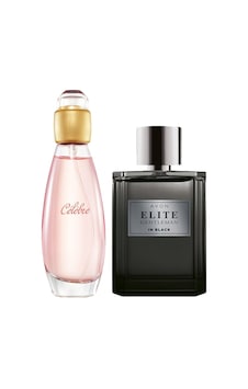 Avon Elite Gentleman In Black Erkek Parfüm + Celebre Kadın Parfüm Seti Avon Elite Gentleman In Black Erkek Parfüm + Celebre Kadın Parfüm Seti