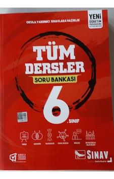6.Sınıf Tüm Dersler Soru Bankası 2019 Baskı Sınav Yayınları 6.Sınıf Tüm Dersler Soru Bankası 2019 Baskı Sınav Yayınları